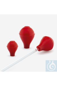 PIPETTIERHILFE-BALL-3 ML Einfach Pipettierhilfe aus Naturkautschuk hergestellt. Ideal für...